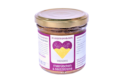 Produktfoto zu Aufstrich Mairübchen & Salzzitrone 140g (für Liebhaber)