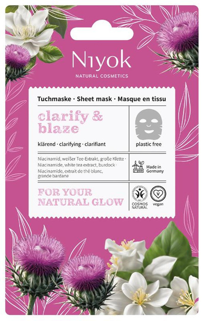 Produktfoto zu Tuchmaske clarify & blaze