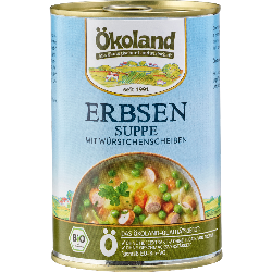 Produktfoto zu Erbsensuppe mit Würstchenscheiben 400g