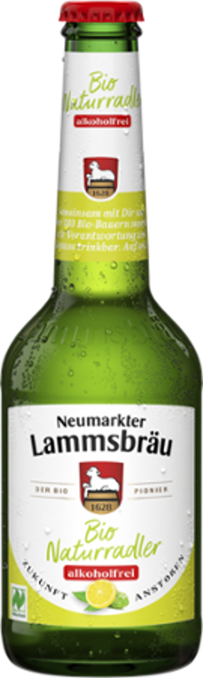 Produktfoto zu Lammsbräu Radler alkoholfrei 10 x 0,33l