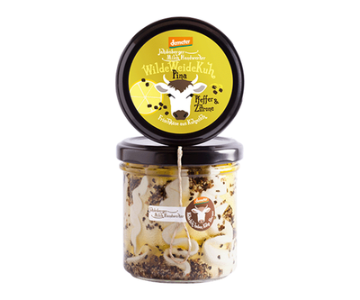 Produktfoto zu Pina Frischkäse Pfeffer Zitrone 140g