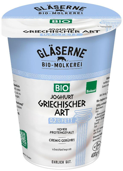 Produktfoto zu Joghurt griechischer Art 0,2% 400g