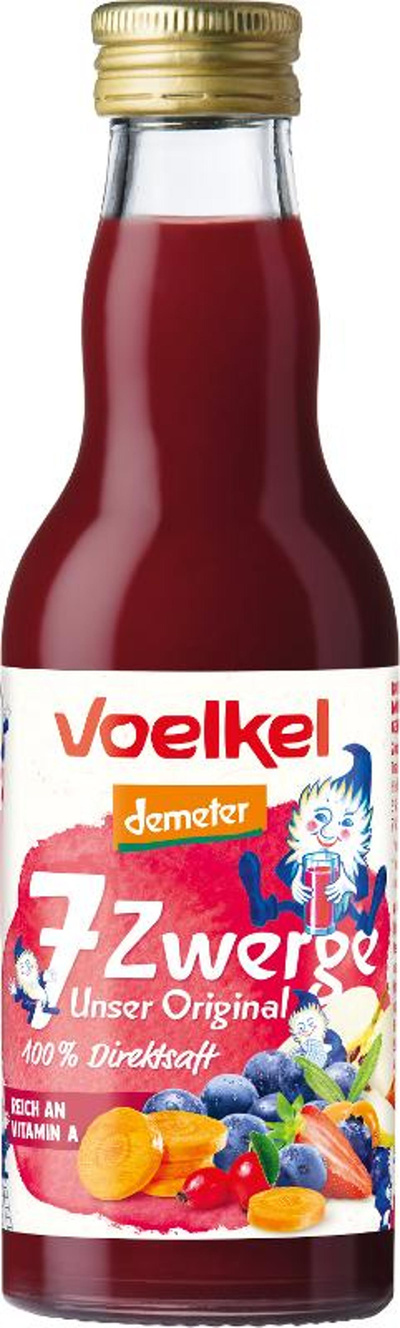 Produktfoto zu 7-Zwerge Kinder Saft 0,2l