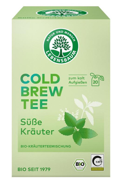 Produktfoto zu Cold Brew Süße Kräuter 2x20g