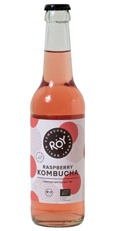 Produktfoto zu Himbeer Kombucha 0,33l