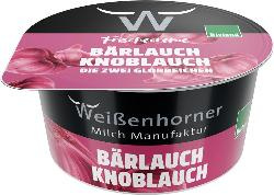 Produktfoto zu Frischcreme Bärlauch-Knoblauch 150g