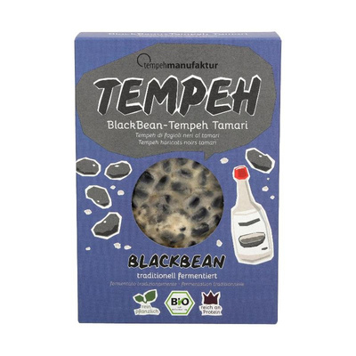 Produktfoto zu Black Bean Tempeh Tamari 200g