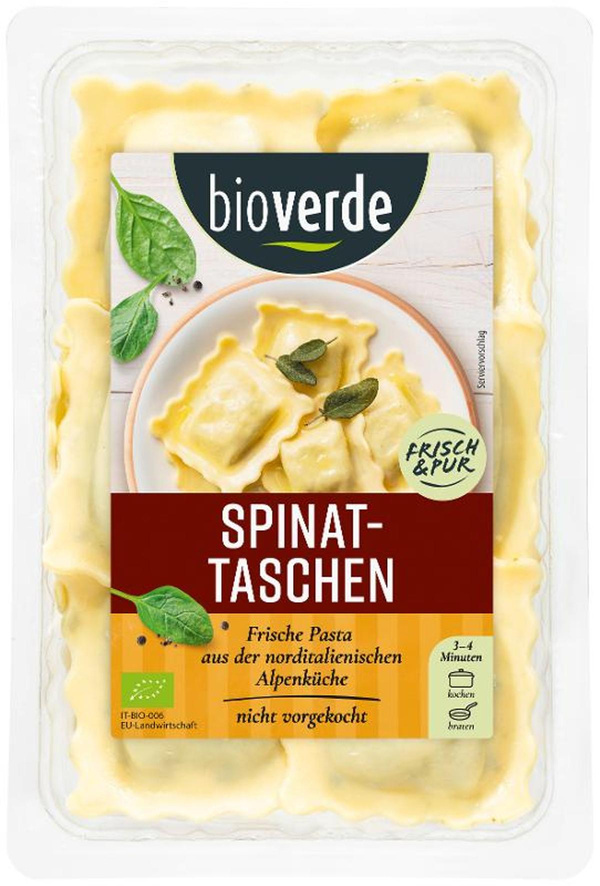 Produktfoto zu Spinattaschen 250g