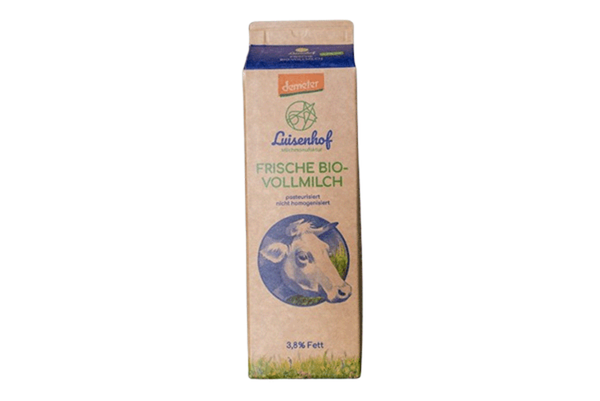 Produktfoto zu Frische Vollmilch 3,8% 1L