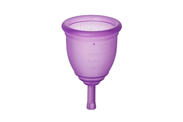 Produktfoto zu Menstruationstasse Ruby Cup Mittel Violett (34ml)