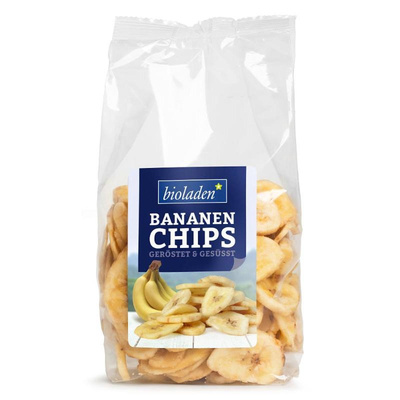 Produktfoto zu Bananenchips geröstet & gesüßt 200g