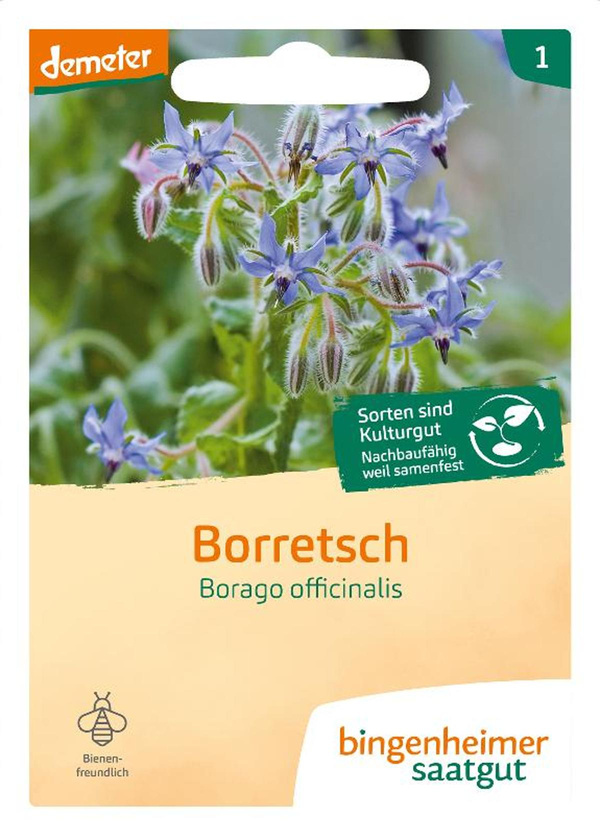 Produktfoto zu Saatgut Borretsch