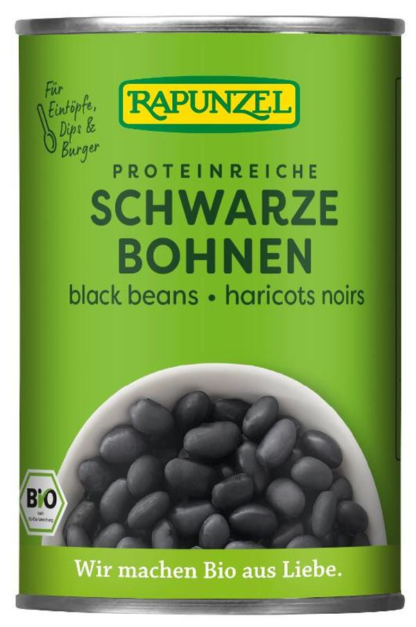 Produktfoto zu Schwarze Bohnen 400g