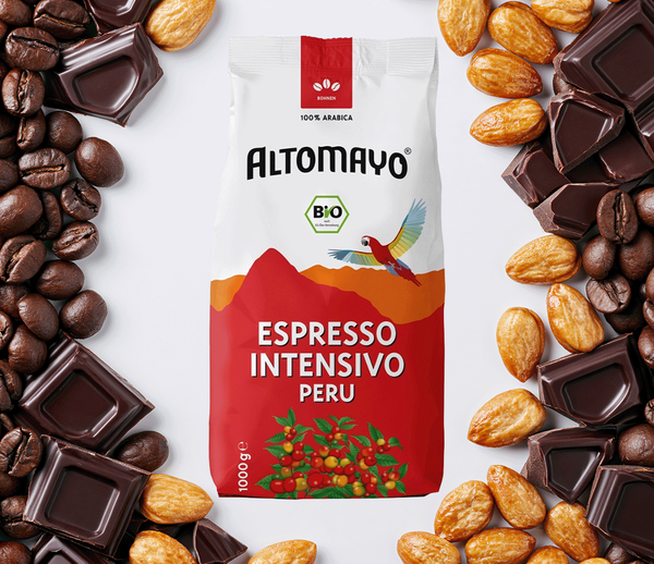 Produktfoto zu Espresso Peru ganze Bohnen 1kg