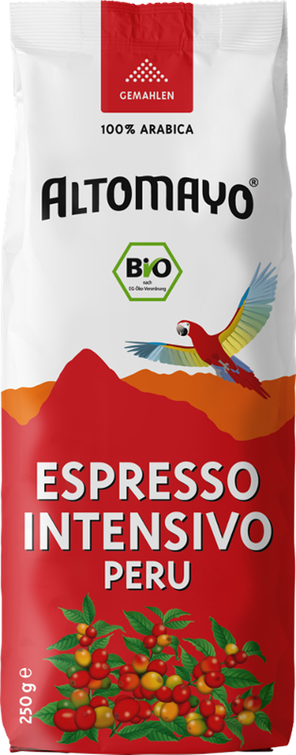 Produktfoto zu Espresso Peru gemahlen 250g