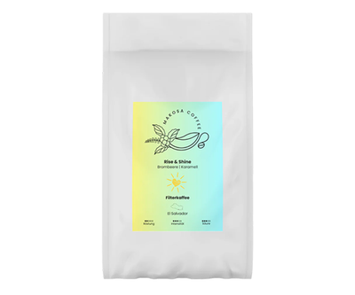 Produktfoto zu Makosa Rise&Shine Kaffee 500g Bohne