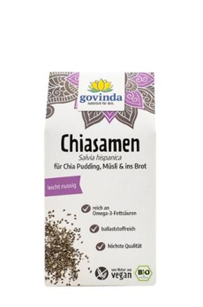 Produktfoto zu Chiasamen schwarz 200g