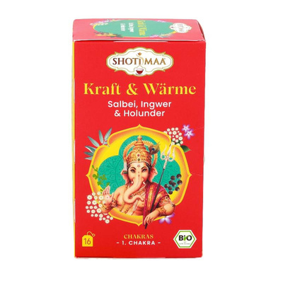 Produktfoto zu Kraft & Wärme Tee 16x2g