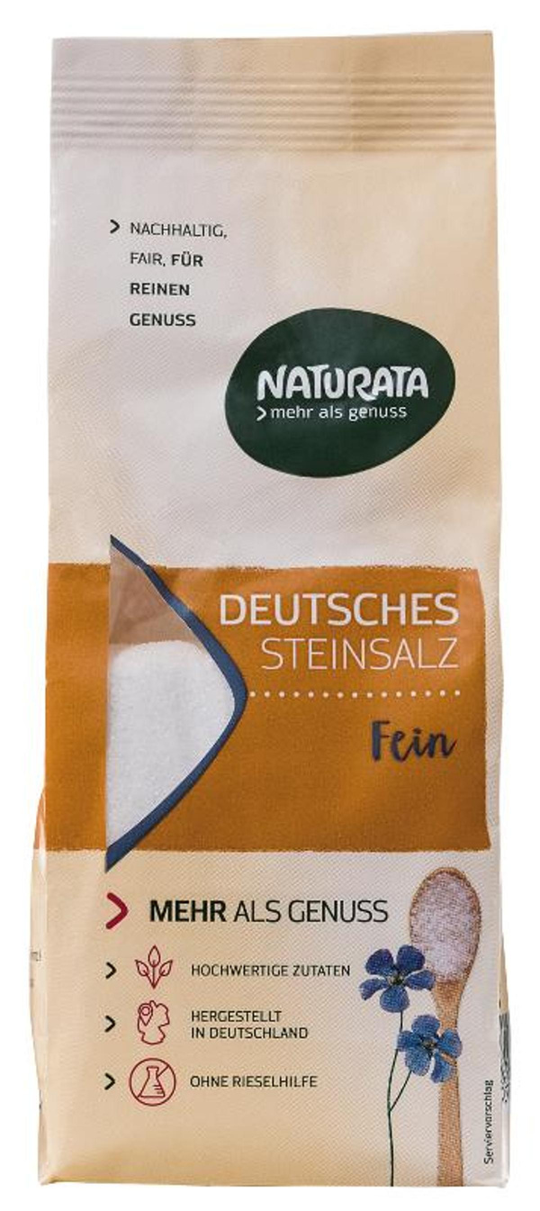 Produktfoto zu Deutsches Steinsalz 500g