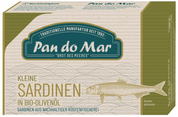 Produktfoto zu Kleine Sardinen in Olivenöl 120g