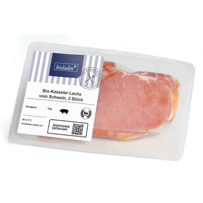 Produktfoto zu Kasseler, Lachs vom Schwein 2 Stück ca. 200g
