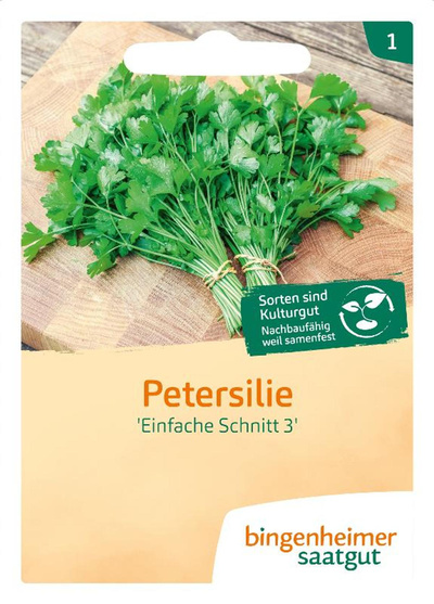 Produktfoto zu Saatgut Petersilie glatt