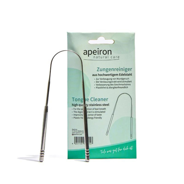 Produktfoto zu Zungenreiniger aus Edelstahl