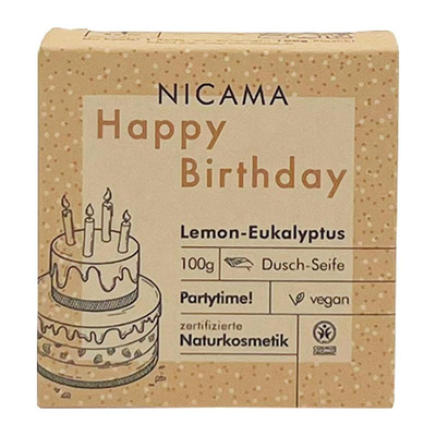 Produktfoto zu Happy Birthday Seife Lemon Eukalyptus 100g