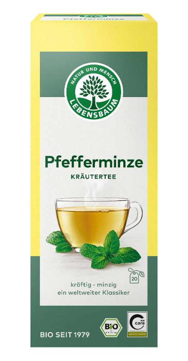 Produktfoto zu Pfefferminz Tee 20x1,5g