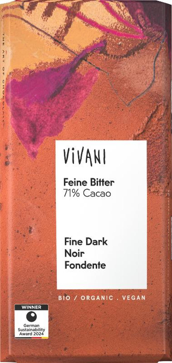 Produktfoto zu Feine Bitter 71% 100g