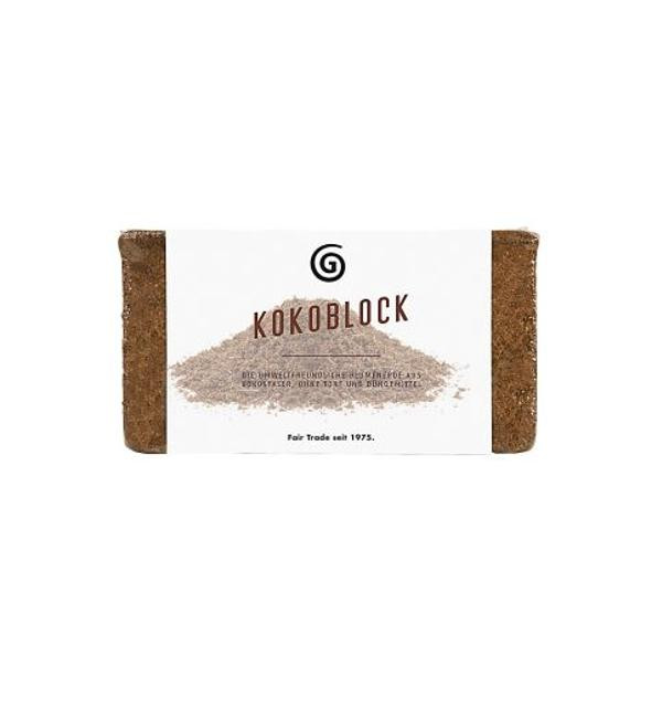 Produktfoto zu Kokoblock 750g, ergibt 9 Liter Blumenerde