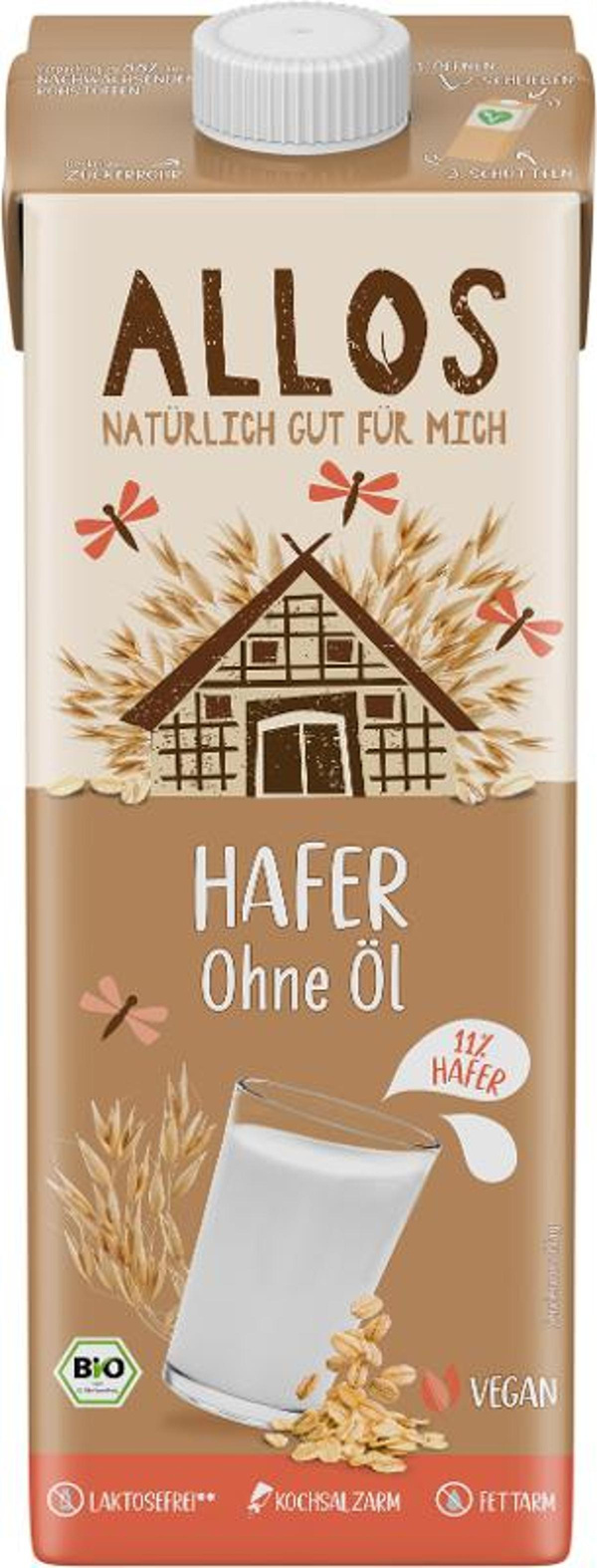 Produktfoto zu Haferdrink ohne Öl 1l