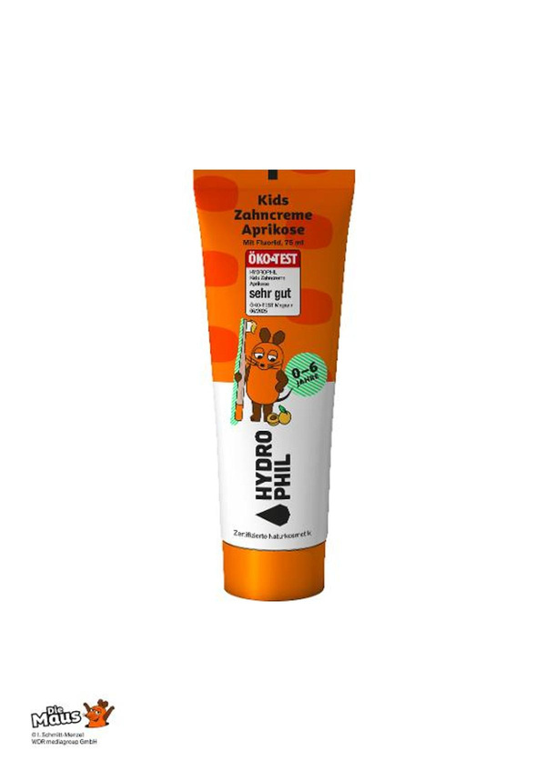 Produktfoto zu Kids Zahncreme Maus mit Aprikosengeschmack 125g