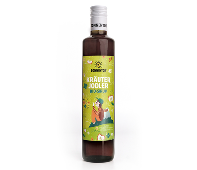 Produktfoto zu Kräuterjodler Sirup 0,5l