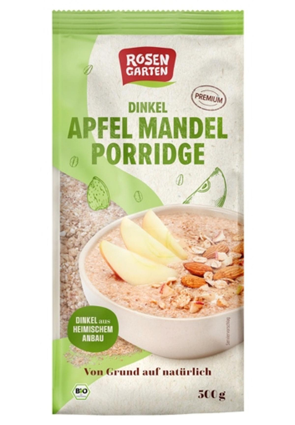 Produktfoto zu Dinkel Apfel Mandel Porridge ungesüßt 500g