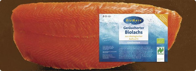 Produktfoto zu Irischer Lachs geräuchert, vorgeschnitten, ca. 500g