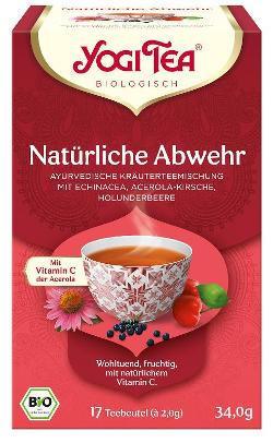 Produktfoto zu Yogi Tee Natürliche Abwehr 17x2g