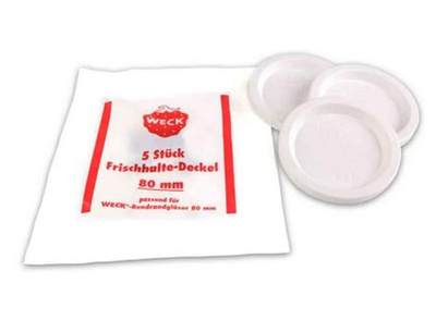 Produktfoto zu Frischhaltedeckel 80 mm, 5 Stück