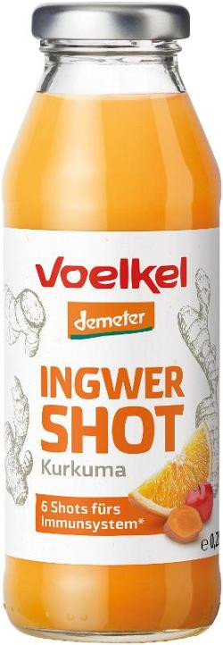 Produktfoto zu Shot Ingwer & Kurkuma 280ml