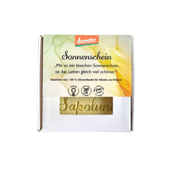 Produktfoto zu Olivenölseife Sonnenschein 70g