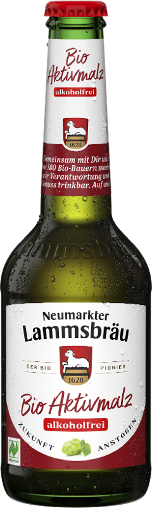Produktfoto zu Lammsbräu Aktivmalz 10 x 0,33l