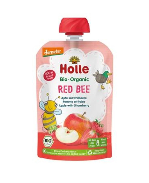Produktfoto zu Pouchy Red Bee - Quetschi 100g