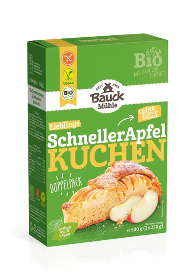 Produktfoto zu Backmischung Apfelkuchen 500g