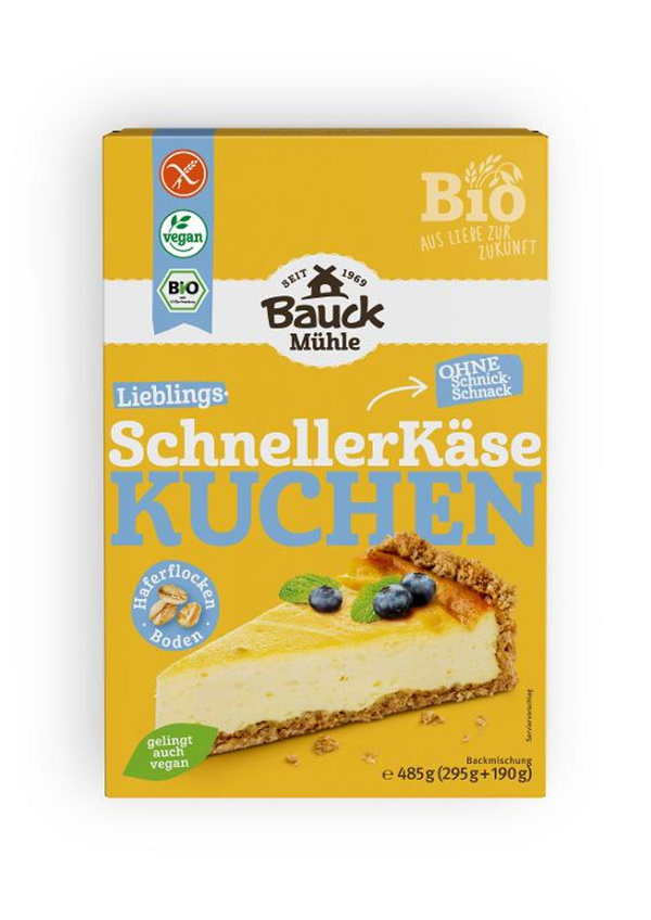 Produktfoto zu Backmischung Käsekuchen 485g