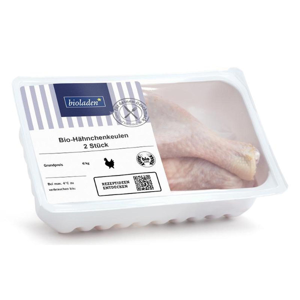 Produktfoto zu Hähnchenkeulen 2 Stück ca. 500g