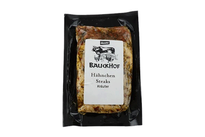 Produktfoto zu Hähnchensteaks Kräuter 2 Stück ca. 300g