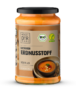 Produktfoto zu Erdnusstopf afrikanisch 380g