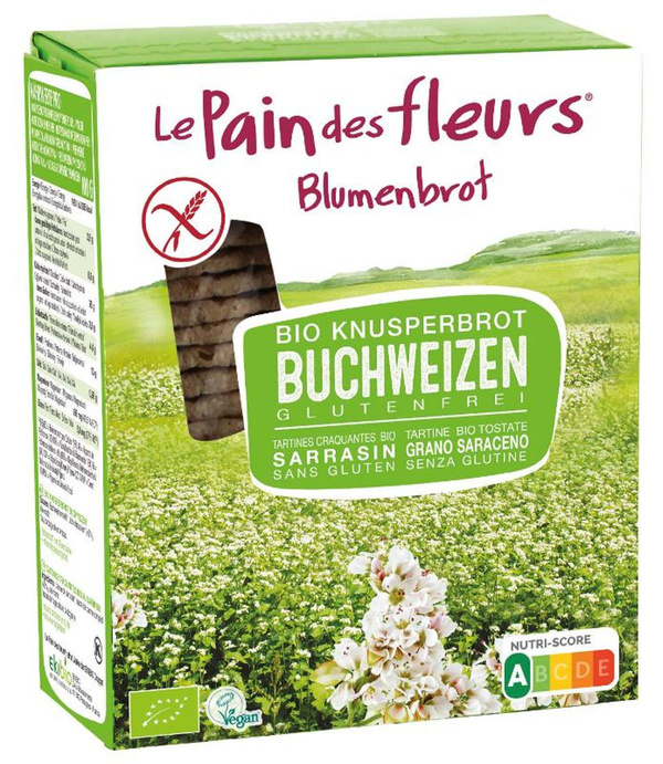 Produktfoto zu Blumenbrot Buchweizen gf 150g