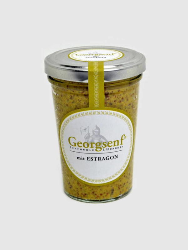 Produktfoto zu Georgsenf mit Estragon 160ml