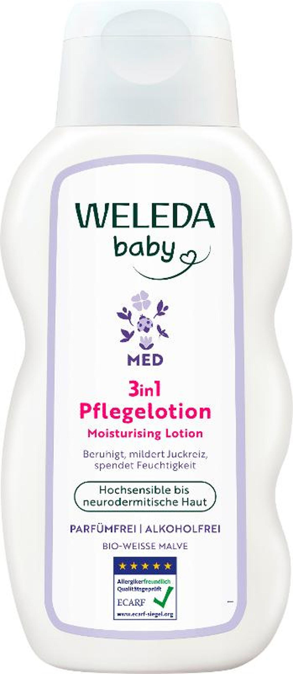 Produktfoto zu Weiße Malve Pflegelotion Med 3in1200ml